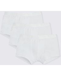 Moss - Cotton Boxer Briefs 3 Pack - Lyst