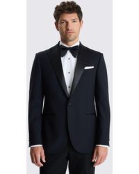 Moss - Tailored Fit Notch Lapel Tuxedo Suit Suit Jacket - Lyst