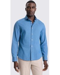 Moss - Light Denim Shirt - Lyst
