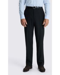 Moss - Relaxed Fit Flannel Trousers - Lyst