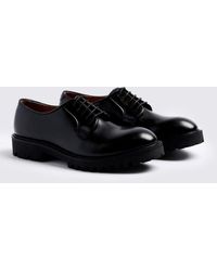 Moss - Eton Chunky Derby Shoes - Lyst