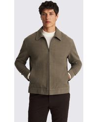 Moss - Taupe Moleskin Jacket - Lyst