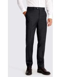 E thomas - Italian Tailored Fit Check Trousers - Lyst
