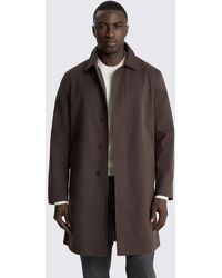 Moss - Italian Raincoat With Insert - Lyst