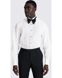Moss - Tailored Fit Marcella Wing Collar Dress Shirt - Lyst