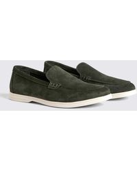 Moss - Lewisham Suede Casual Loafer - Lyst
