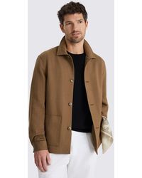 Moss - Chestnut Shacket - Lyst