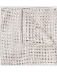 Moss - Italian Champagne Grenadine Pocket Square - Lyst