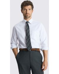 Moss - Light Stripe Washed Oxford Shirt - Lyst