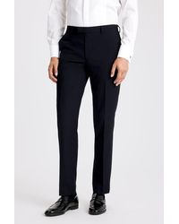 Moss - Slim Fit Dress Trousers - Lyst