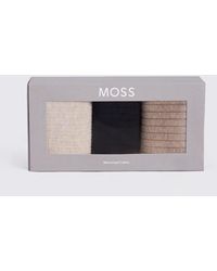 Moss - Neutral Cotton Socks Gift Box - Lyst