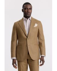 Barberis - Italian Tailored Fit Flannel Suit Suit Jacket - Lyst