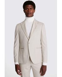 Moss - Slim Fit Light Camel Tuxedo Suit Jacket - Lyst