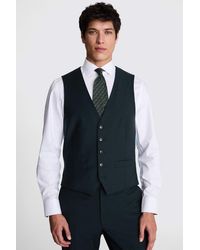 Moss - Tailored Fit Bottle Performance Waistcoat - Lyst