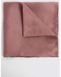 Moss - Deauville Silk Oxford Pocket Square - Lyst