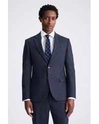 Moss - Slim Fit Donegal Tweed Suit Jacket - Lyst