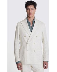 Moss - Italian Tailored Fit Off Check Suit Jacket - Lyst