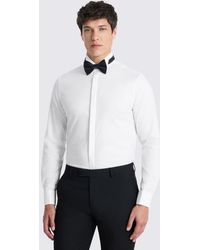 Moss - Slim Fit Wing Collar Dress Shirt - Lyst