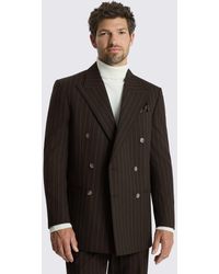 Moss - Relaxed Fit Stripe Suit Suit Jacket - Lyst