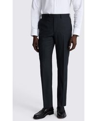 Moss - Tailored Fit Puppytooth Performance Trousers - Lyst