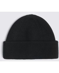 Moss - Fisherman Ribbed Beanie - Lyst