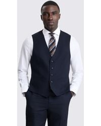 Moss - Regular Fit Twill Waistcoat - Lyst