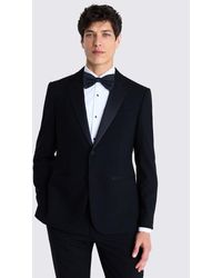 Moss - Slim Fit Wool Notch Lapel Tuxedo Suit Jacket - Lyst