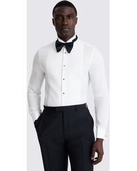 Moss - Slim Fit Marcella Wing Collar Dress Shirt - Lyst