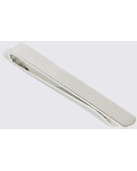 Moss - Brushed Tie Bar - Lyst