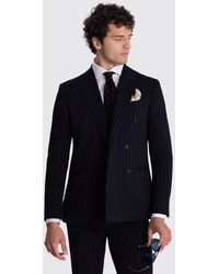 Moss - Slim Fit Stripe Suit Jacket - Lyst