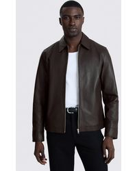 Moss - Dark City Nappa-Leather Jacket - Lyst