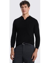 Moss - Merino Skipper Polo Shirt - Lyst