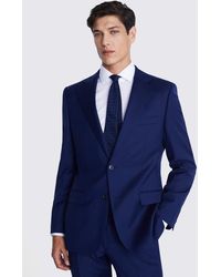Moss - Tailored Fit Twill Suit Jacket - Lyst
