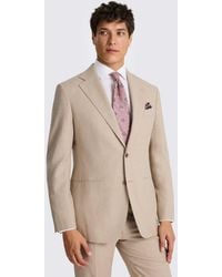 Barberis - Italian Tailored Fit Neutral Suit Jacket - Lyst