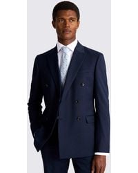 Moss - Slim Fit Ink Stretch Suit Jacket - Lyst