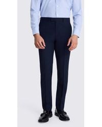 Moss - Tailored Fit Performance Trousers - Lyst