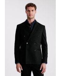 Moss - Slim Fit Stripe Suit Jacket - Lyst