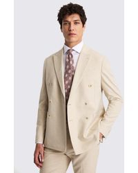 Moss - Slim Fit Camel Suit Jacket - Lyst
