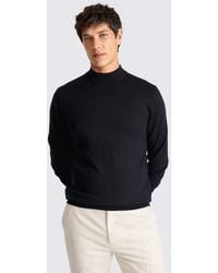 Moss - Merino Mock-Neck Jumper - Lyst