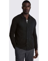 Moss - Merino Knitted Shirt - Lyst