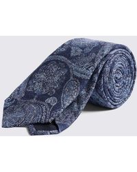 Tessitura bottinelli - Italian Silk Paisley Tie - Lyst