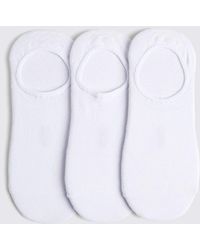 Moss - 3-Pack Bamboo Trainer Socks - Lyst
