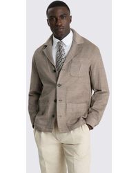 Moss - Check Safari Shacket - Lyst