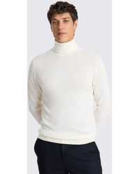 Moss - Merino Roll-Neck Jumper - Lyst
