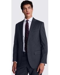 Moss - Regular Fit Ink Stretch Suit Jacket - Lyst