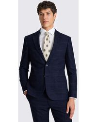 Moss - Slim Fit Check Suit Jacket - Lyst