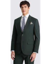Moss - Tailored Wool-Blend Performance Suit Jacket - Lyst