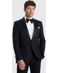 Moss - Tailored Fit Peak Lapel Performance Tuxedo Suit Suit Jacket - Lyst