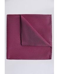 Moss - Berry Textured Pocket Square - Lyst