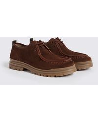 Moss - Hackney Copper Moc Toe Shoes - Lyst
